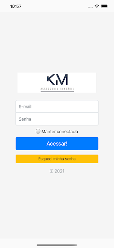 Android application Km Assessoria screenshort