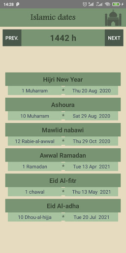 Muslim Prayer times and Qibla Screen 3