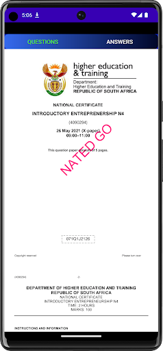 TVET Entrepreneurship EBM