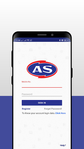 Android application ASASYH - SERVICE screenshort