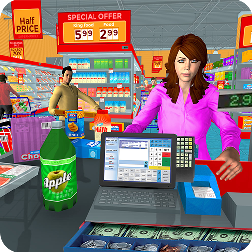 Supermarket Shopping Game 3D  Icon