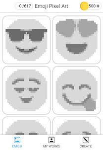 Emoji Color Pixel Art