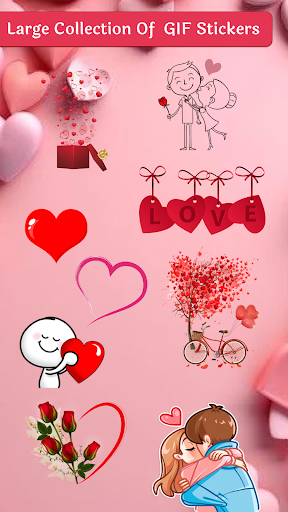 Valentine Day GIF & Stickers Screenshot 4 - AppWisp.com