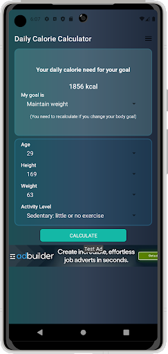 BodyGoal Screen 3