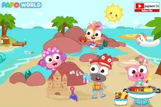 Game screenshot Papo Town: Времена года hack