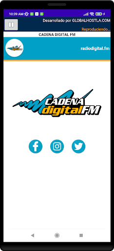 CADENA DIGITAL FM Screen 2