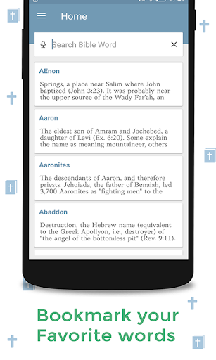Bible Dictionary Screen 3
