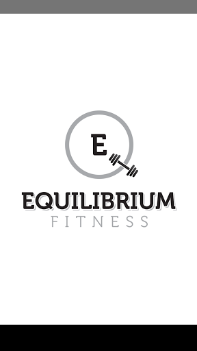 Android application Equilibrium Fitness screenshort