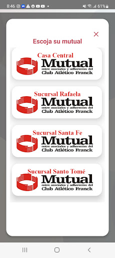 Mutual CAF Online Screen 3
