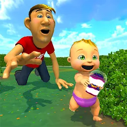 Rainbow Prank: Hide Daddy Mod Apk
