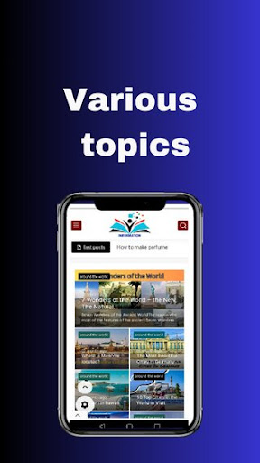 Android application general information screenshort