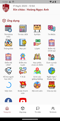 UEB Student Screen 2