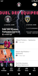 Narbonne Volley 4.10.40 APK screenshots 4