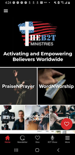B2T Ministries Screen 2