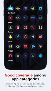 Hera Dark Icon Pack APK (Patched/Full) 4