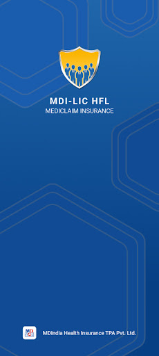 Android application MDI LIC-HFL Mediclaim screenshort