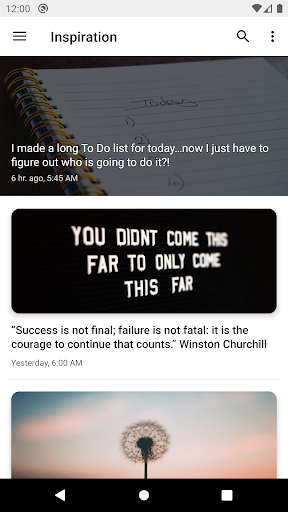 My Pocket Inspiration Screen 3