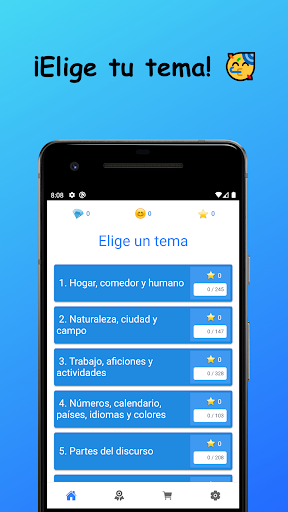 Android application Aprender Finlandés screenshort
