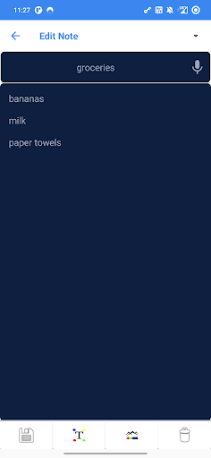 Notepad Plus Screen 2