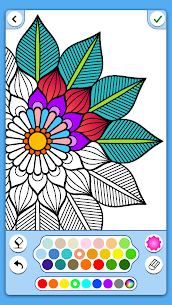 Flowers Mandala coloring book For PC installation