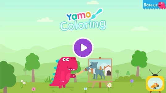 키즈 위한 놀이 2세-6세 - Yamo Coloring