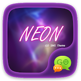 (FREE) GO SMS NEON THEME icon