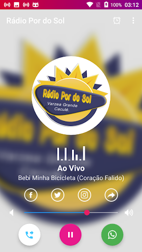 Rádio Por do Sol Caculé BA Screen 2