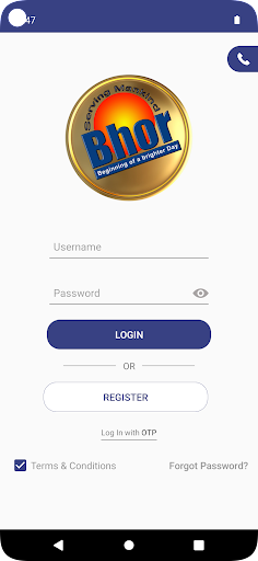 Android application Bhor Academy screenshort
