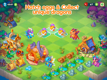 Dragon Magic: merge land