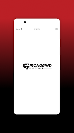 Android application IronGrind True Fitness screenshort