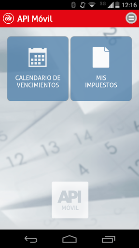 API Móvil Screen 2