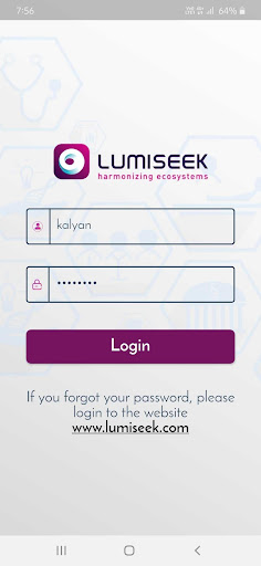 Lumiseek Screen 2