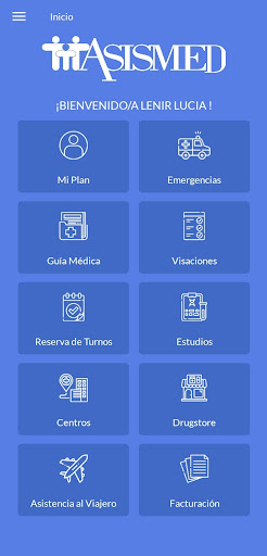 Android application Asismed screenshort