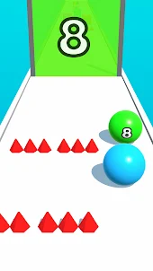 Numbers Ball Game- Ball Run 3D