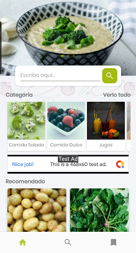 Android application Comida de Bebé: más de 80 rece screenshort