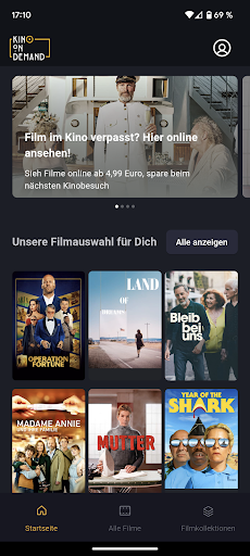 Android application Kino on Demand screenshort