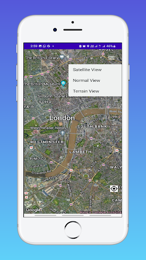 Compass- Location and Map Screen 2