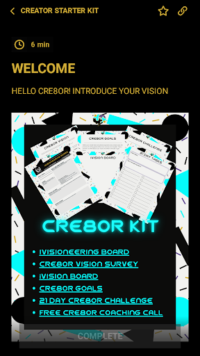 COCRE8OR Screen 2
