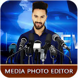 Media Photo Frame & Press Conference Photo Editor icon