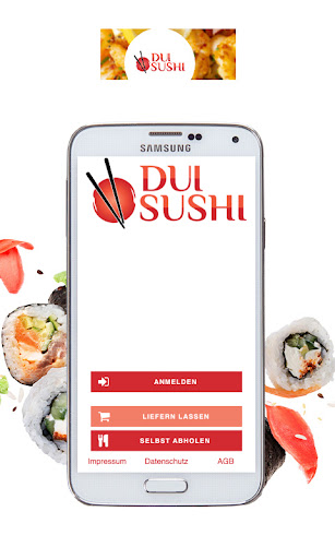 Android application Dui Sushi screenshort