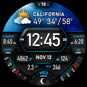 Imágen 33 PER017 Axis Digital Watch Face android