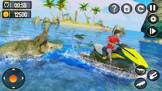 Angry Crocodile Attack Sim 3D - Screenshot 3