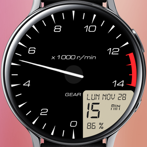 R6 Tachometer Watch Face logo