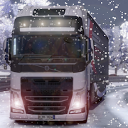  Truck Simulator Snow Roads 