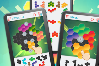 Hexagon Graph: Geometry Puzzle - Screenshot 1