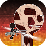 Attack on assault icon