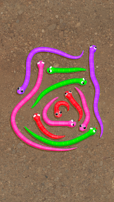 Snake Knot: Sort Puzzle Gameのおすすめ画像2