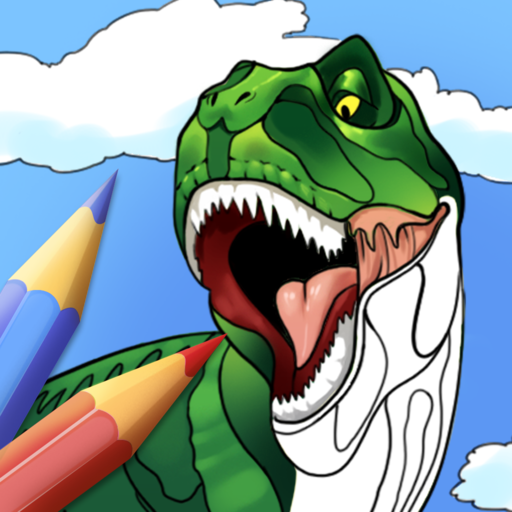 Dino Coloring Book for Kids  Icon