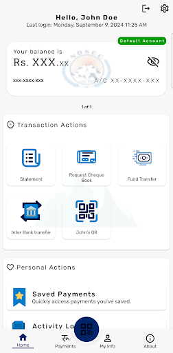 Android application Nava Dhawalagiri Smart Banking screenshort