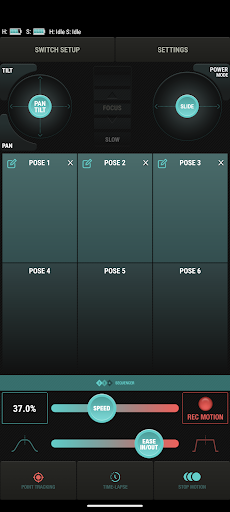 Android application edelkrone screenshort